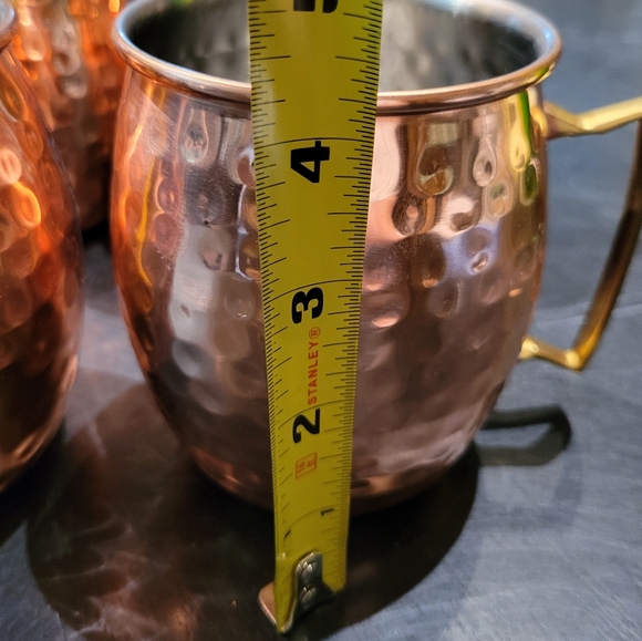 Moscow Mule Mugs Hammered Copper Mugs - Picture 6 of 6